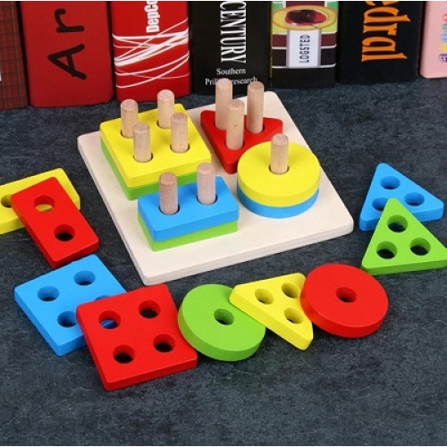 Сортер деревянный для малышей