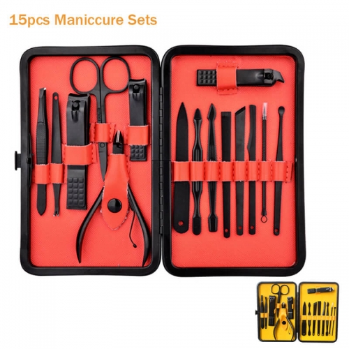 Маникюрный набор чёрного цвета