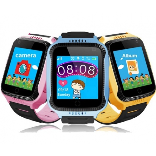 Детские смарт-часы с sim-картой, GPS и фонариком
