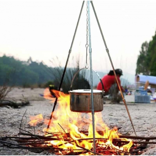 Тренога для готовки на костре