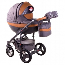 Коляска Adamex Monte Carbon Deluxe