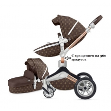 Коляска Hot Mom Loui Vuitton New 360