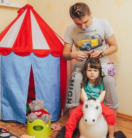 Как привлечь папу к воспитанию ребёнка