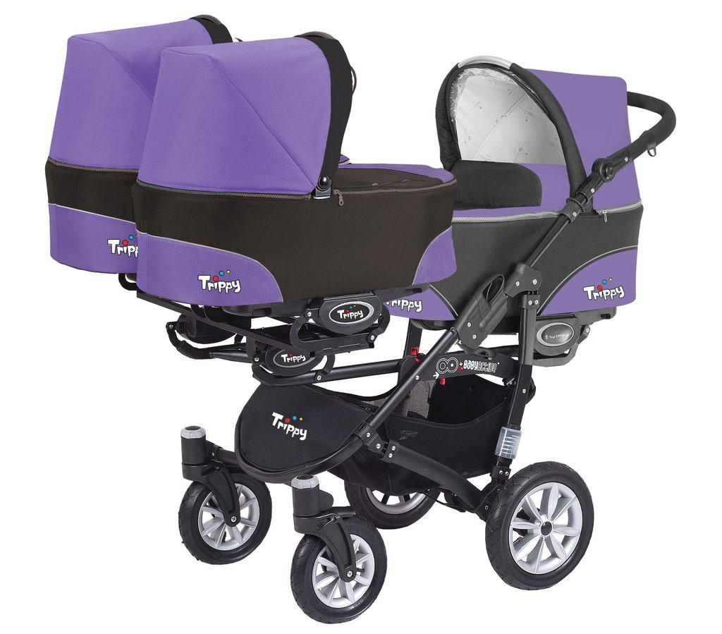 Коляска для тройни Babyactive Trippy