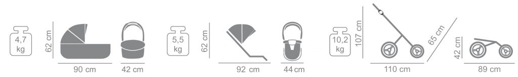 Универсальная коляска Tako Junama Diamond Glow